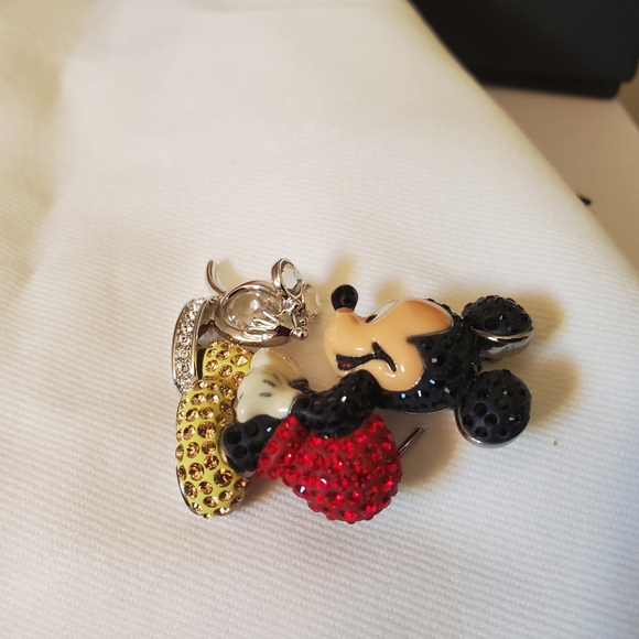 Swarovski it s all started with a miskey mouse brooch year 2005 - Picture 3 of 8